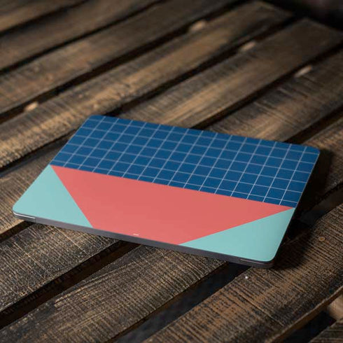 Checkered Split Apple MacBook Air Skin