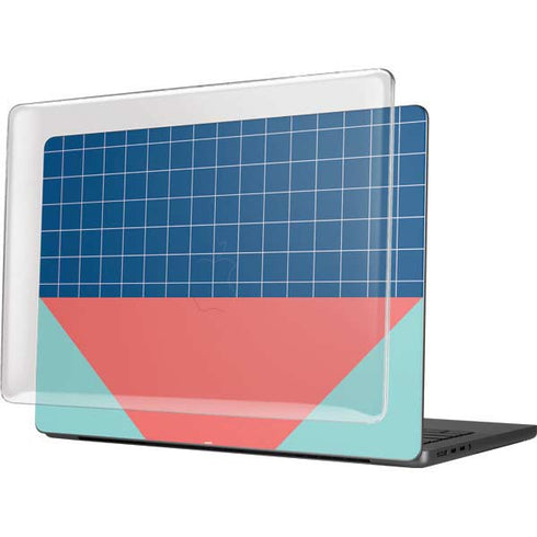 Checkered Split MacBook Pro 14in (2021-24) Case plus Skin