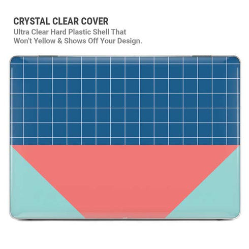 Checkered Split MacBook Pro 14in (2021-24) Case plus Skin