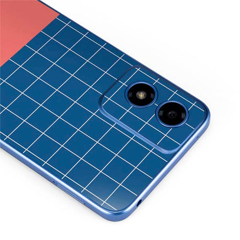 Checkered Split Moto G Play 4G (2024) Skin