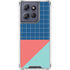 Checkered Split Moto G Stylus 5G (2025) Clear Case