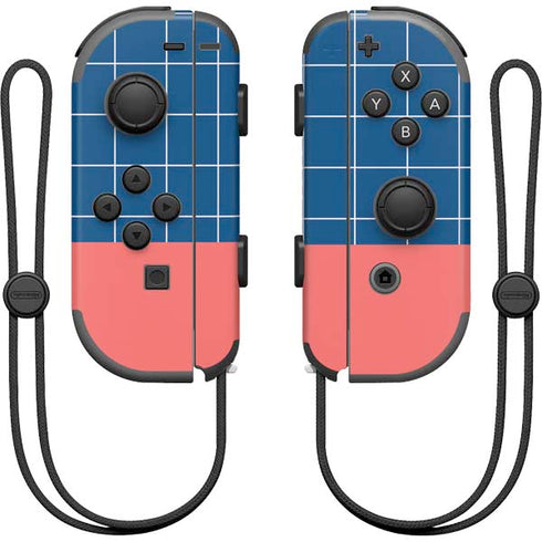 Checkered Split Nintendo Skins