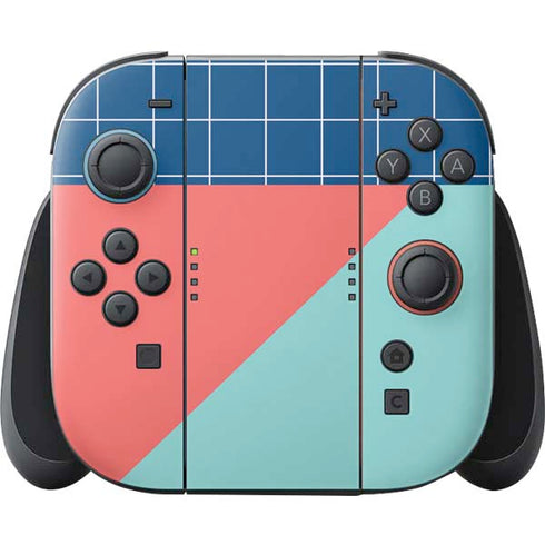 Checkered Split Nintendo Switch 2 (2025) Joy-Con Controller Skin