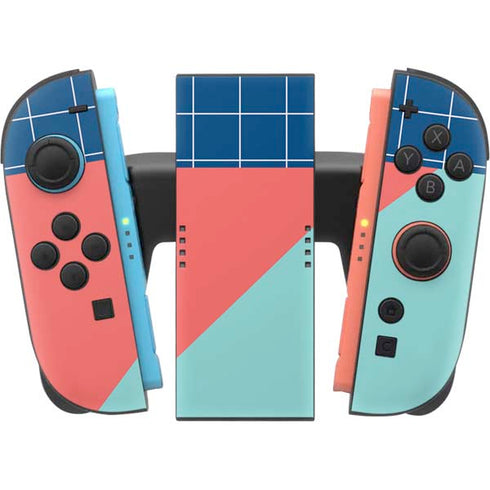 Checkered Split Nintendo Switch 2 (2025) Joy-Con Controller Skin