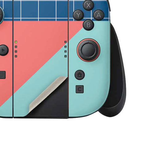 Checkered Split Nintendo Switch 2 (2025) Joy-Con Controller Skin