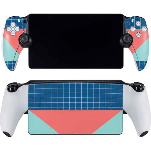 Checkered Split PlayStation Portal Remote Player Skin