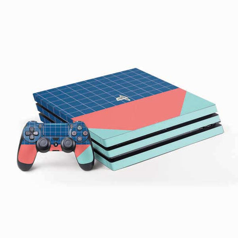 Checkered Split PlayStation PS4 Skins