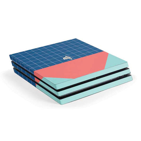 Checkered Split PS4 Pro Console Skin