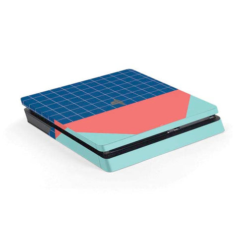 Checkered Split PS4 Slim Skin