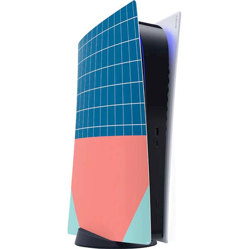 Checkered Split PlayStation PS5 Skins