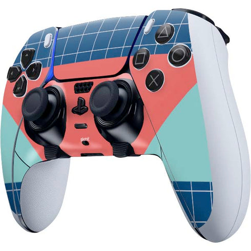 Checkered Split PS5 DualSense Edge Pro Controller Skin