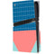 Checkered Split PS5 Pro Disk Console Skin