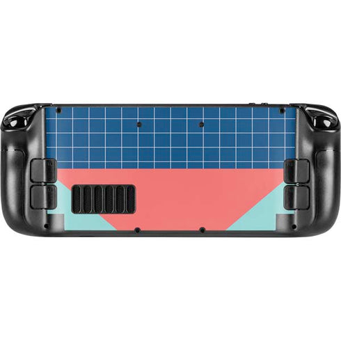 Checkered Split Steam Deck Handheld Gaming Computer Skin