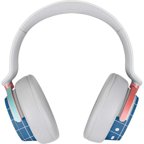 Checkered Split Surface Headphones Skin