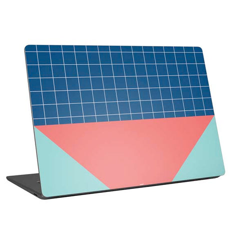 Checkered Split Laptop Skins