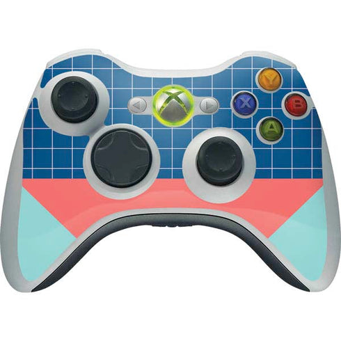 Checkered Split Xbox 360 Wireless Controller Skin