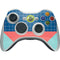 Checkered Split Xbox 360 Wireless Controller Skin