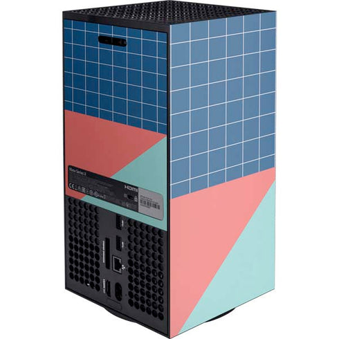Checkered Split XBox Series X Digital Edition Console Skin