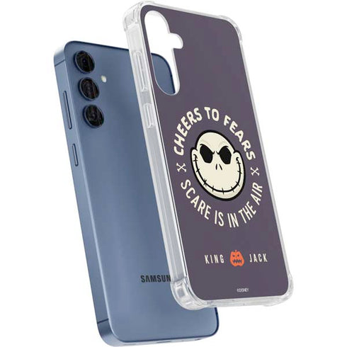 Disney The Nightmare Before Christmas Cheers to Fears Galaxy A35 5G Clear Case