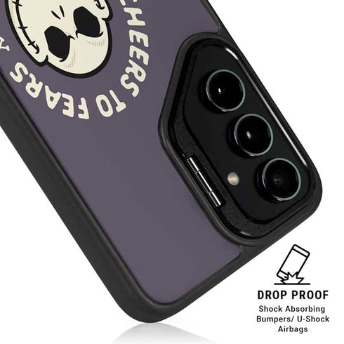 Disney The Nightmare Before Christmas Cheers to Fears Galaxy S24 FE Kickstand Case
