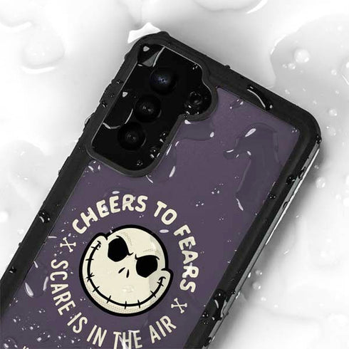 Disney The Nightmare Before Christmas Cheers to Fears Galaxy S24 Plus Waterproof Case