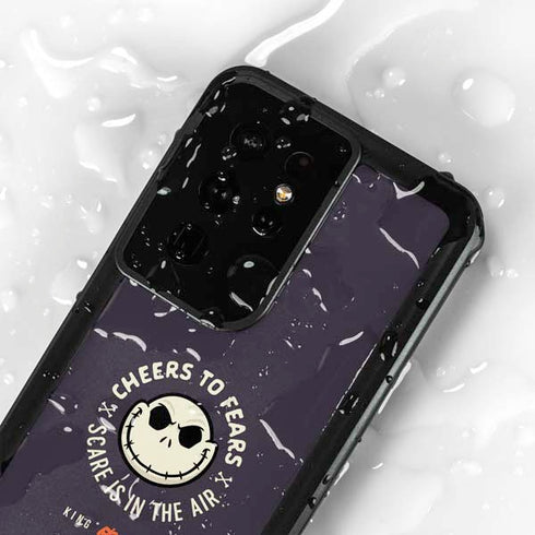 Disney The Nightmare Before Christmas Cheers to Fears Galaxy S24 Ultra Waterproof Case