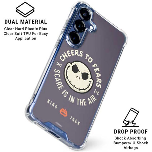 Disney The Nightmare Before Christmas Cheers to Fears Galaxy S25 Clear Case