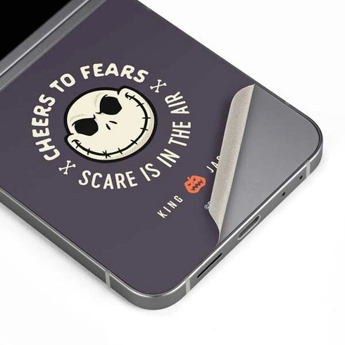 Disney The Nightmare Before Christmas Cheers to Fears Galaxy Z Flip6 Skin