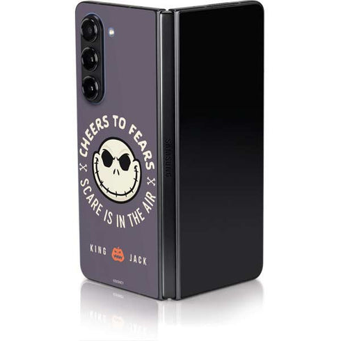 Disney The Nightmare Before Christmas Cheers to Fears Galaxy Z Fold5 5G Skin