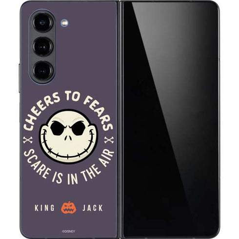 Disney The Nightmare Before Christmas Cheers to Fears Galaxy Z Fold5 5G Skin