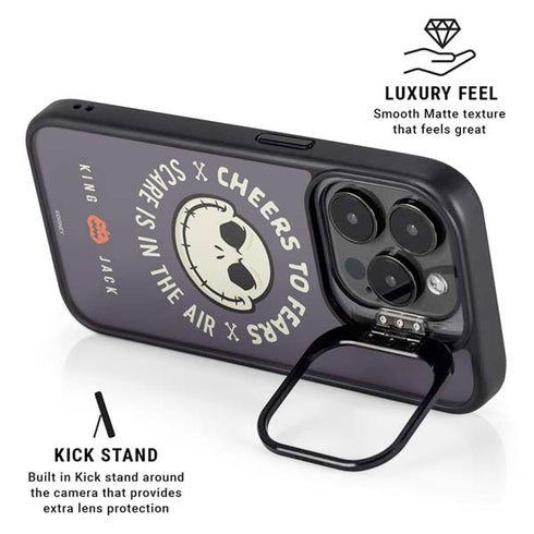 Disney The Nightmare Before Christmas Cheers to Fears iPhone 14 Pro Max Kickstand Case