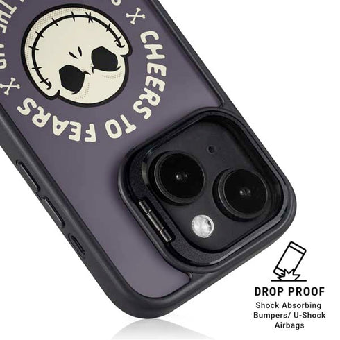 Disney The Nightmare Before Christmas Cheers to Fears iPhone 15 Kickstand Case