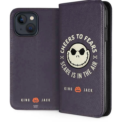 Disney The Nightmare Before Christmas Cheers to Fears iPhone 15 Plus Folio Case