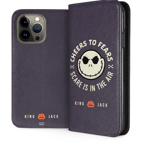 Disney The Nightmare Before Christmas Cheers to Fears iPhone 15 Pro Max Folio Case