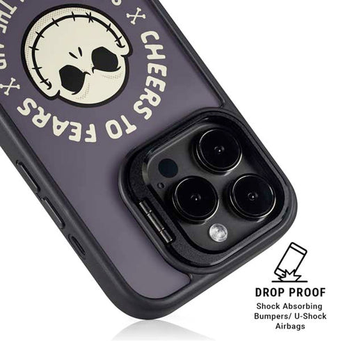 Disney The Nightmare Before Christmas Cheers to Fears iPhone 15 Pro Max Kickstand Case