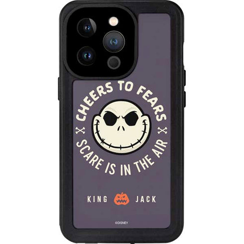 Disney The Nightmare Before Christmas Cheers to Fears iPhone 15 Pro Waterproof Case