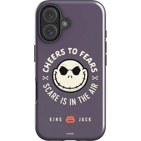 Disney The Nightmare Before Christmas Cheers to Fears iPhone 16 Impact Case