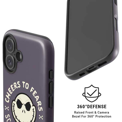 Disney The Nightmare Before Christmas Cheers to Fears iPhone 16 Magsafe Impact Case
