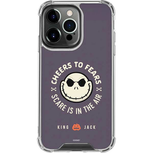Disney The Nightmare Before Christmas Cheers to Fears iPhone 16 Pro Clear Case