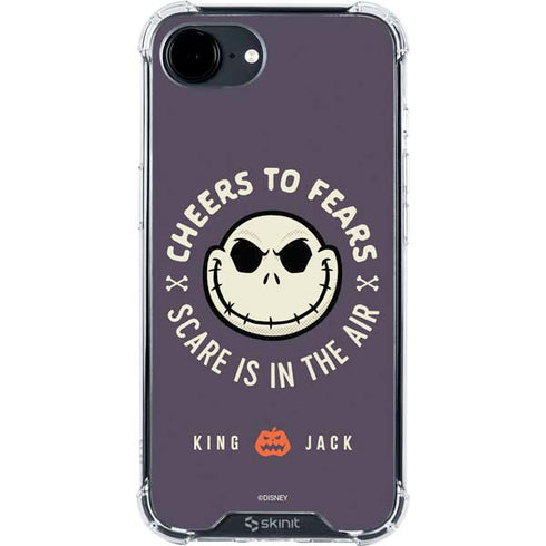 Disney The Nightmare Before Christmas Cheers to Fears iPhone 16e Clear Case