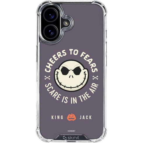 Disney The Nightmare Before Christmas Cheers to Fears iPhone 17 Clear Case