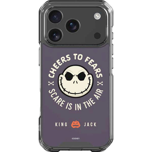 Disney The Nightmare Before Christmas Cheers to Fears iPhone 18 Pro Clear Case