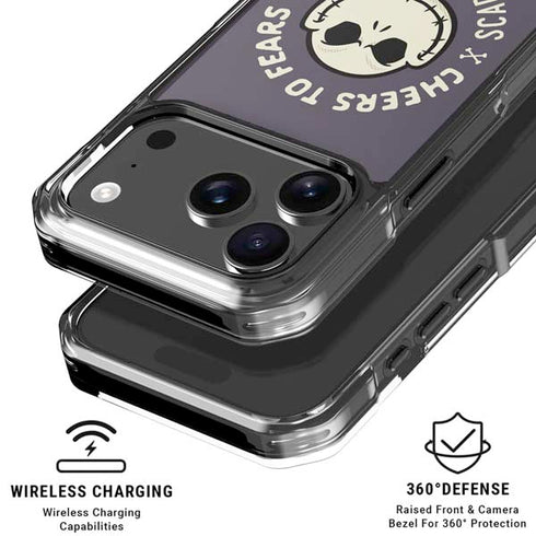 Disney The Nightmare Before Christmas Cheers to Fears iPhone 18 Pro Clear Case