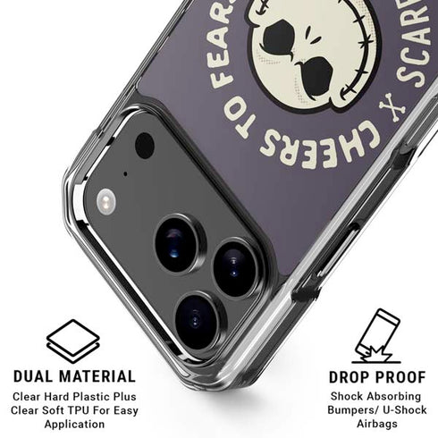 Disney The Nightmare Before Christmas Cheers to Fears iPhone 18 Pro Clear Case