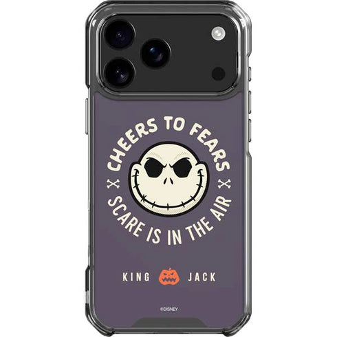 Disney The Nightmare Before Christmas Cheers to Fears iPhone 18 Pro Max Clear Case