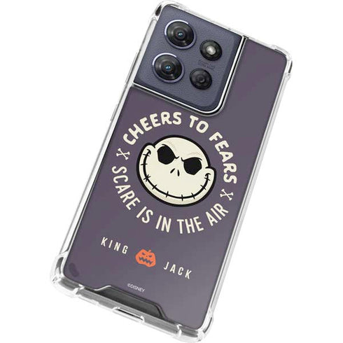 Disney The Nightmare Before Christmas Cheers to Fears Moto G 5G (2025) Clear Case