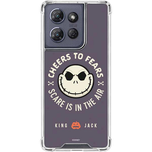 Disney The Nightmare Before Christmas Cheers to Fears Moto G Stylus 5G (2025) Clear Case