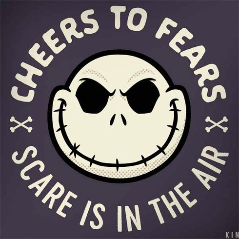 Disney The Nightmare Before Christmas Cheers to Fears PlayStation 4 Gold Wireless Headset Skin