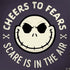 Disney The Nightmare Before Christmas Cheers to Fears PlayStation 4 Gold Wireless Headset Skin
