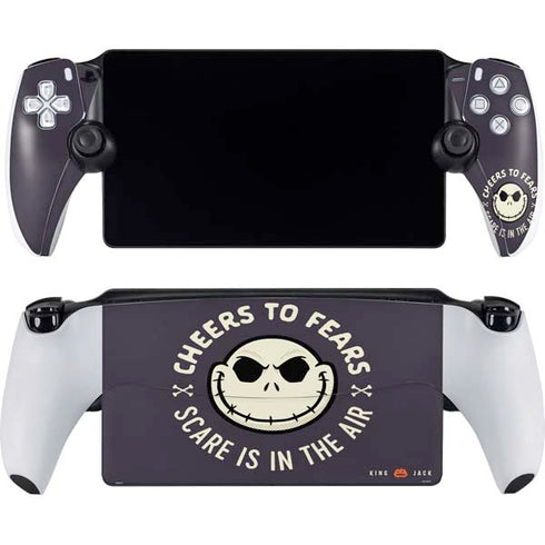 Disney The Nightmare Before Christmas Cheers to Fears PlayStation Portal Remote Player Skin